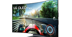 LG发布全球首款可弯曲42英寸OLED电视可直可弯