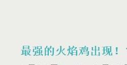 《宝可梦：朱/紫》新7星太晶团战预告：火焰鸡