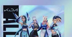 《英雄联盟》虚拟女团 K/DA首张迷你专辑  11月6日发行