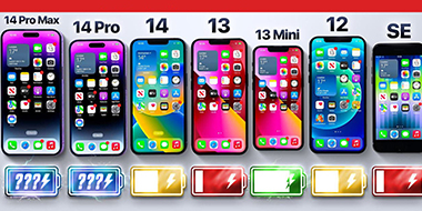 iPhone 14系列等8款续航实测对比