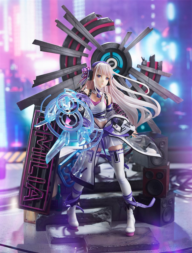 潮趣《Re：从零开始》爱蜜莉雅 霓虹都市Ver.1/7手办  别再延期求求了
