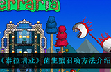 泰拉瑞亚菌生蟹怎么召唤  菌生蟹召唤方法介绍