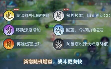 王者荣耀无限乱斗buff有哪些  无限乱斗buff介绍