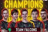 《DOTA2》梦幻联赛S23 Falcons 3:0 击败GG夺冠！