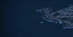 为测试《星空》造船功能极限玩家制作巨型太空鲨鱼船