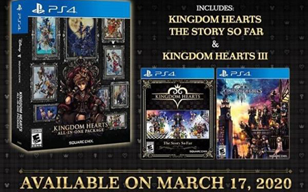 《王国之心：多合一》PS4版3月17日发售 10合1