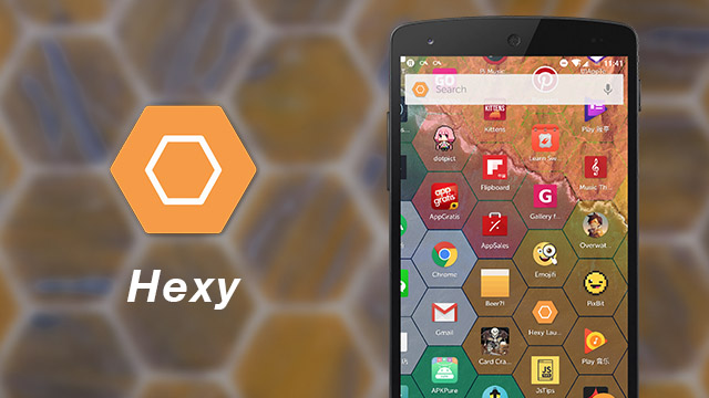 应用日推荐  能帮你按颜色归类 App 的桌面《六边形桌面Hexy Launcher》