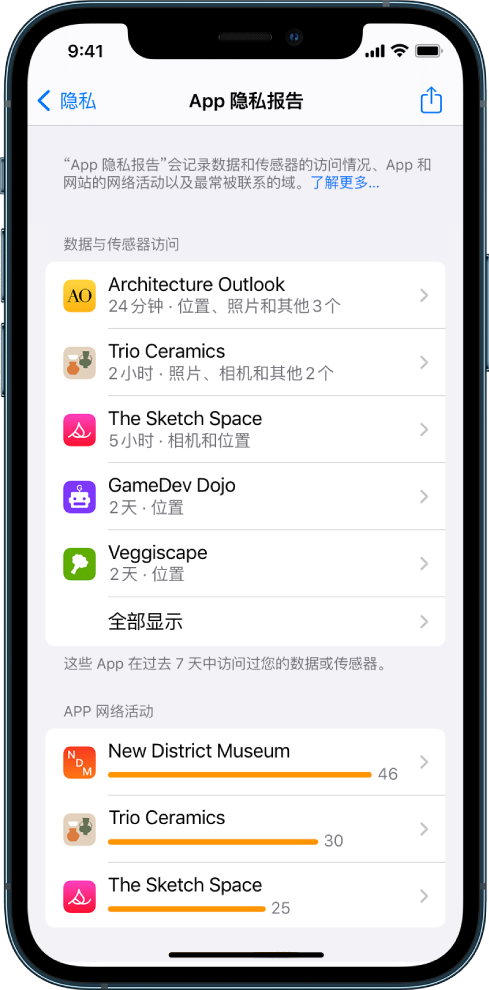 iPhone管理应用的访问权限方法