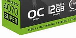 华硕RTX 4070 Super显卡曝光 将于明年1月9日发布