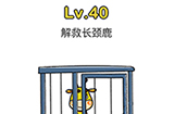 脑洞大师第40关攻略  解救长颈鹿