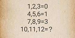 还有这种操作第57关攻略  10,11,12=