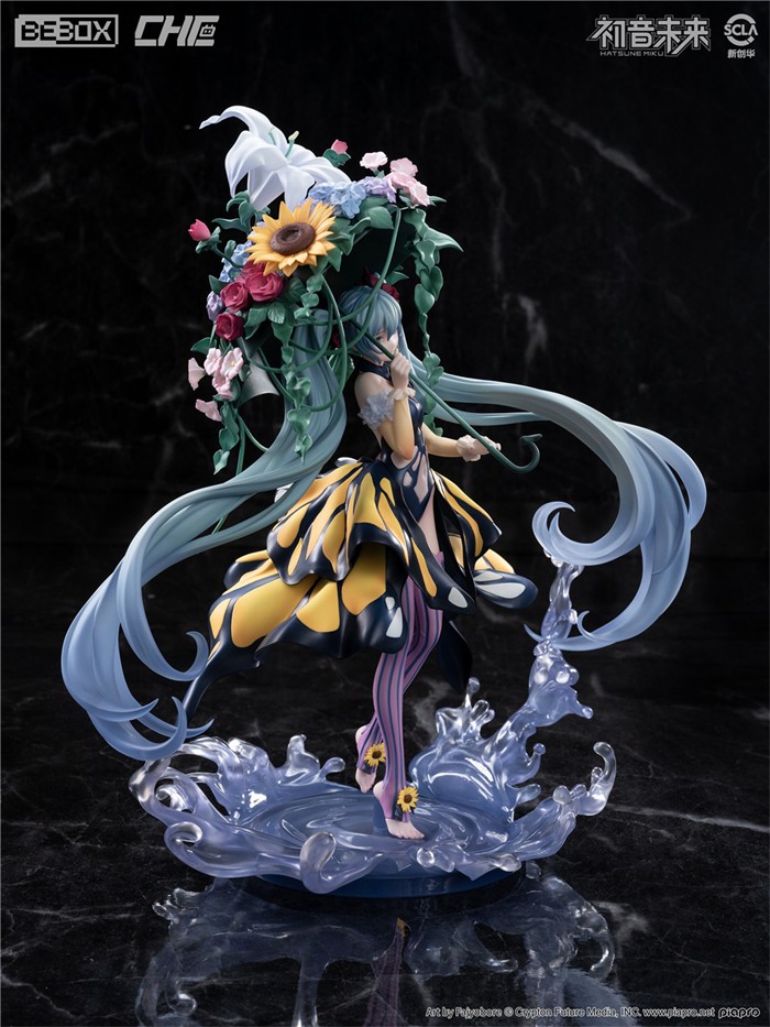 潮趣：初音未来 凤尾蝶Ver. 1/7手办  Apex-Toys