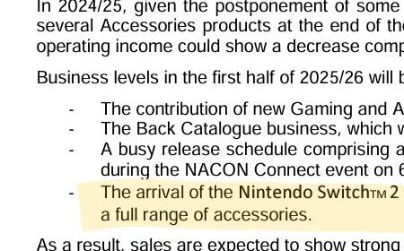 法国外设厂商称任天堂Switch 2将在9月之前发售