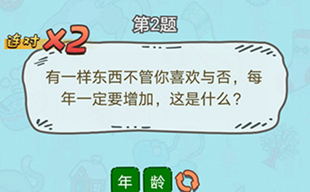 脑洞奖金赛第2题答案  每年一定要增加这是什么