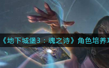 地下城堡3魂之诗角色怎么培养  角色培养攻略