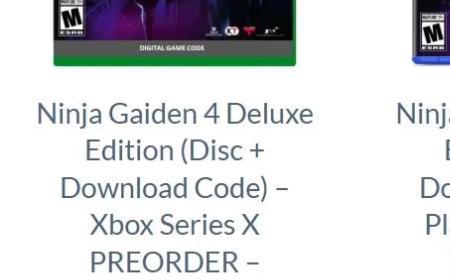 Xbox 再度反悔！《忍者龙剑传4》攻略——与《天外世界2》攻略——将提供实体光盘