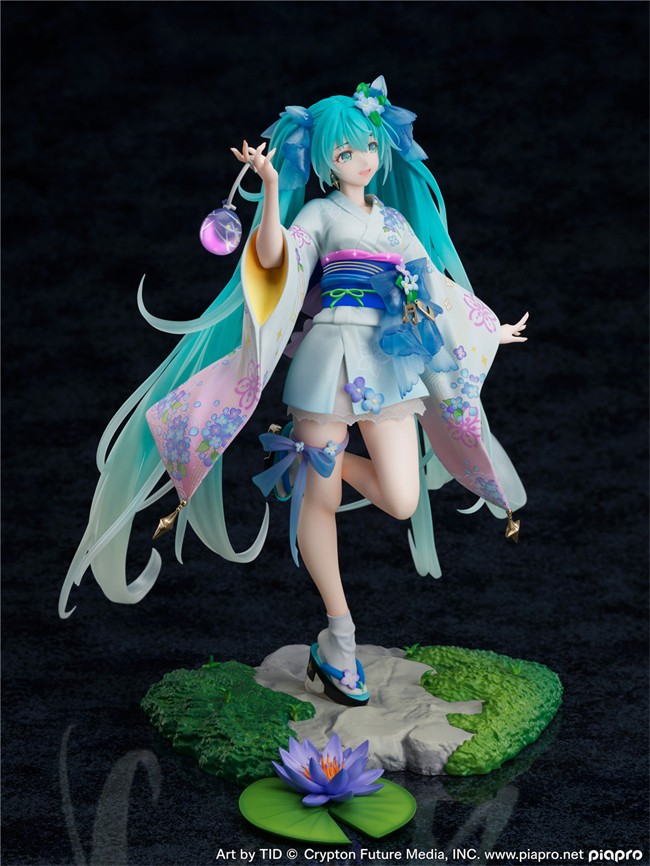 潮趣：初音未来 夏日花火Ver. 1/7手办  短打浴衣别具风情